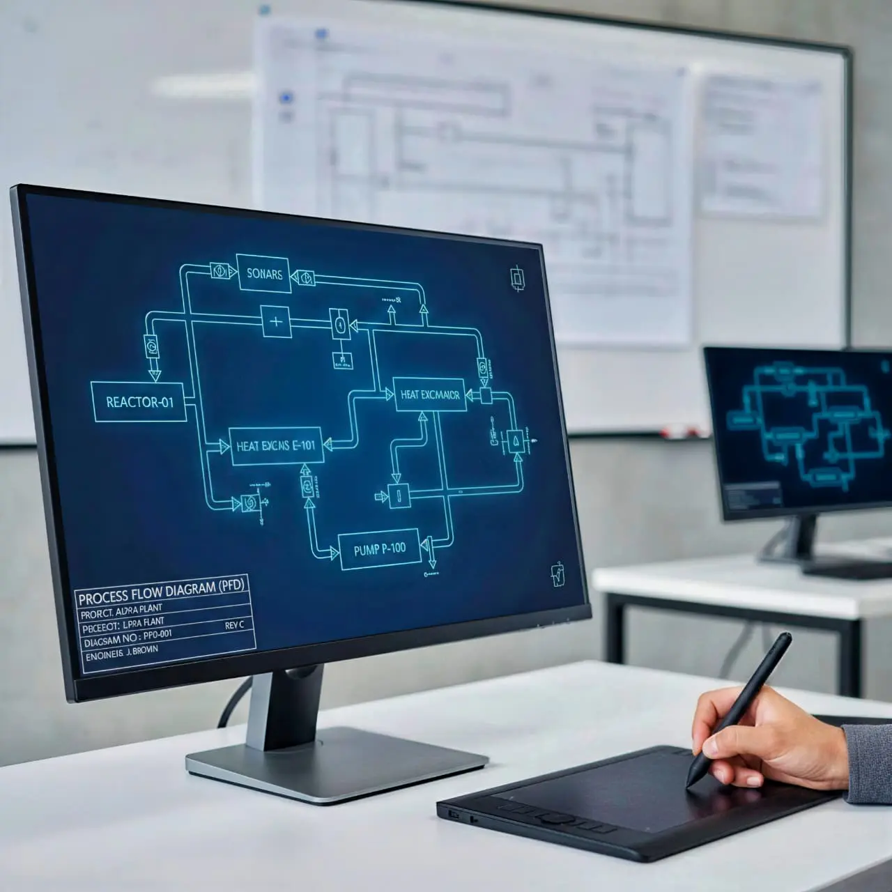 Process Flow Diagrams – CAD Drafting Services
